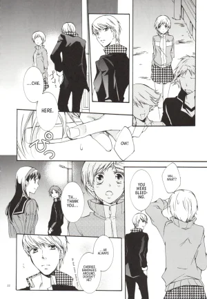 Persona 4 One Day, Chie and I Had a Fight Yanagiya Maro English Morally Bankrupt Wizard Translations - Page 22