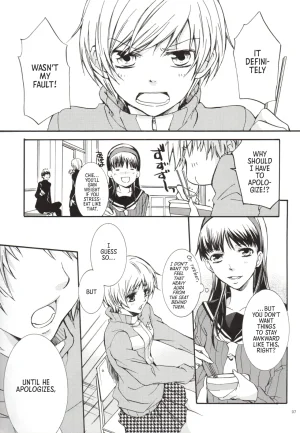 Persona 4 One Day, Chie and I Had a Fight Yanagiya Maro English Morally Bankrupt Wizard Translations - Page 7