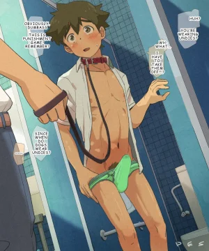 Pes バツゲームでわんわんプレイをさせられる男子くん - Page 5