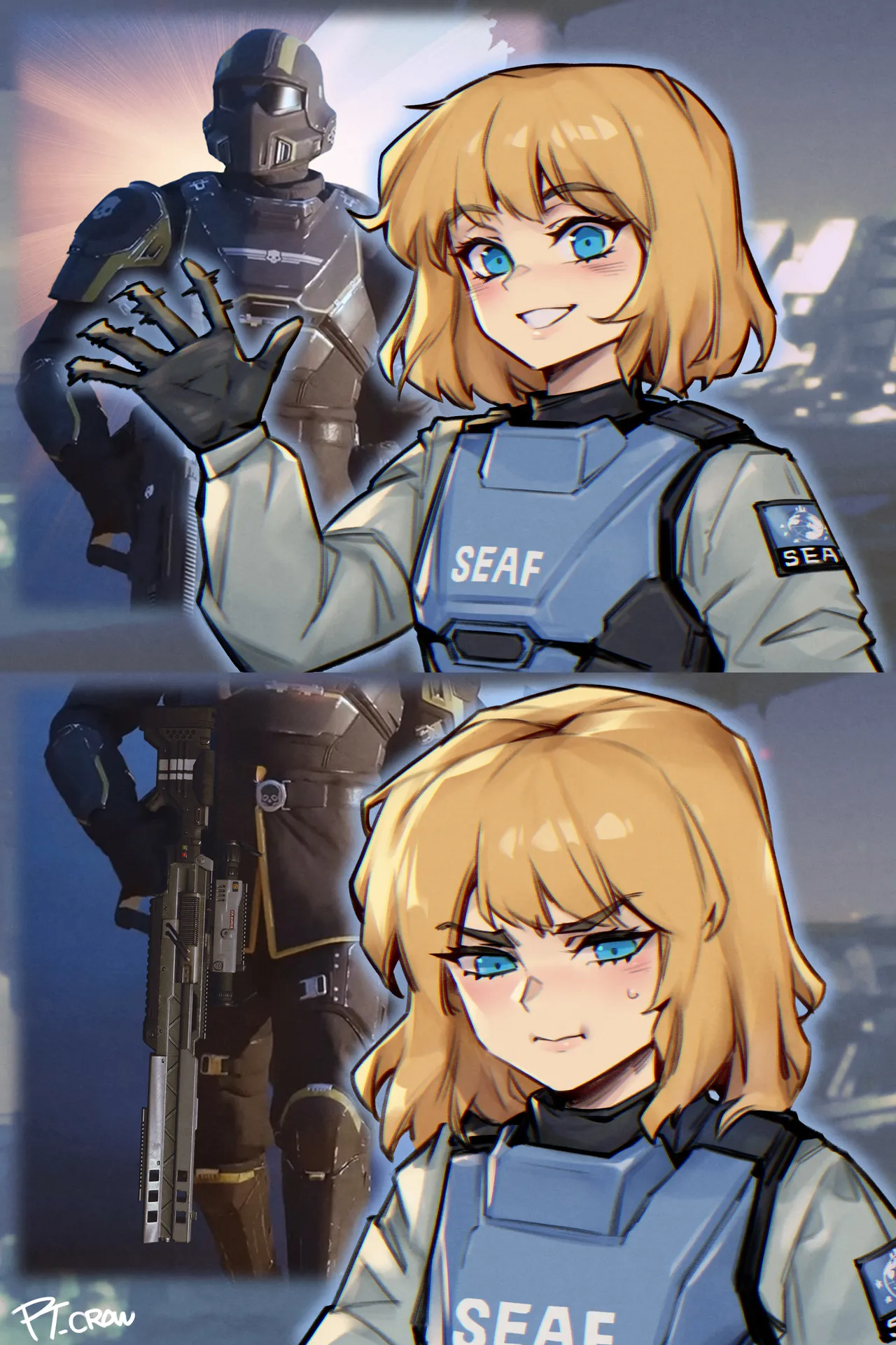 Phantom Cross Helldivers comics memes - Image 55