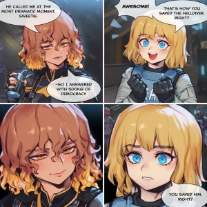 Phantom Cross Helldivers comics memes - Page 16