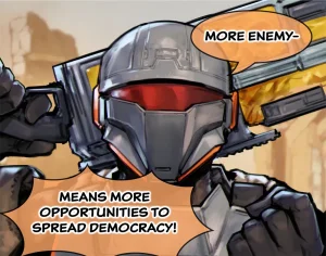 Phantom Cross Helldivers comics memes - Page 61