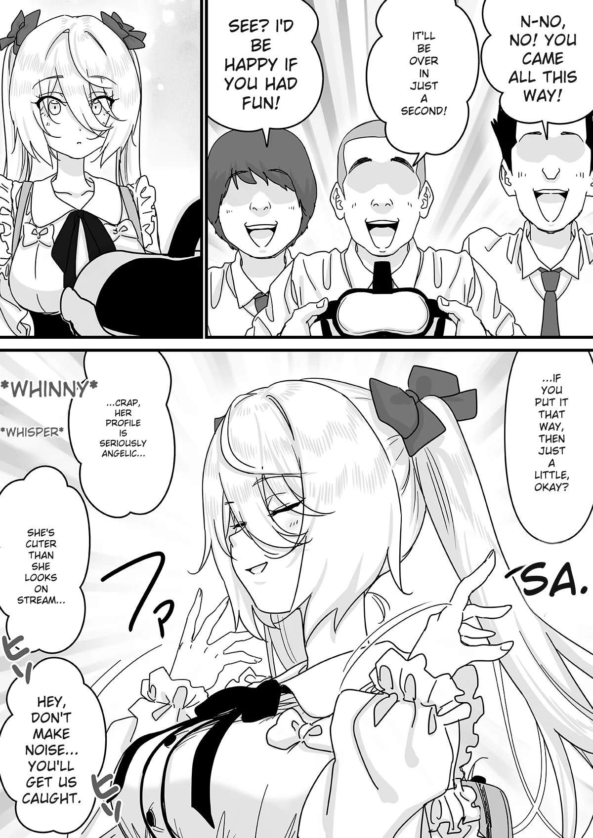 PI Mel EX, Satsukimasu Sad News Popular streamer gets so absorbed in VR that they end up having their nipples revealed lol - Image 17