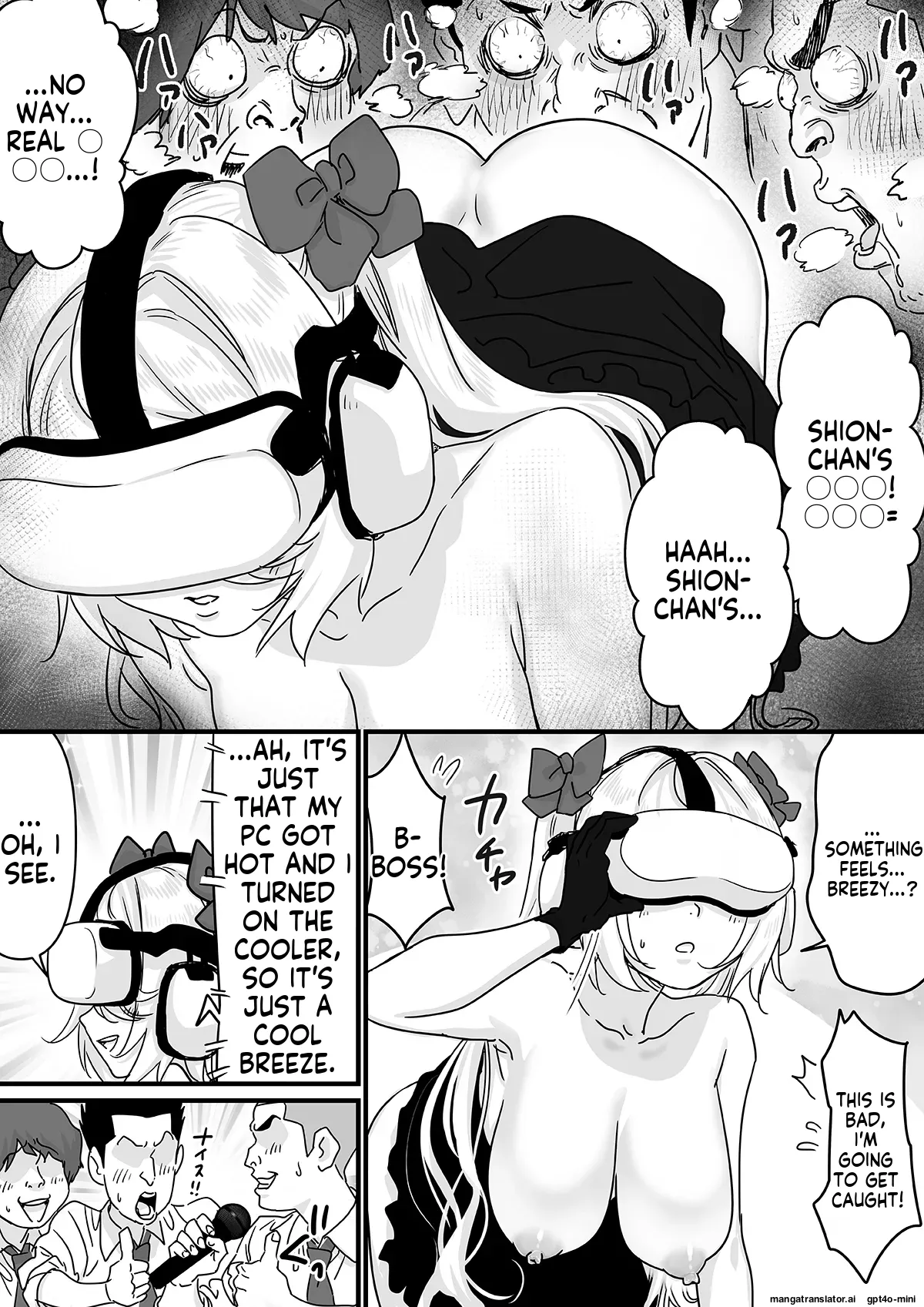 PI Mel EX, Satsukimasu Sad News Popular streamer gets so absorbed in VR that they end up having their nipples revealed lol - Image 34