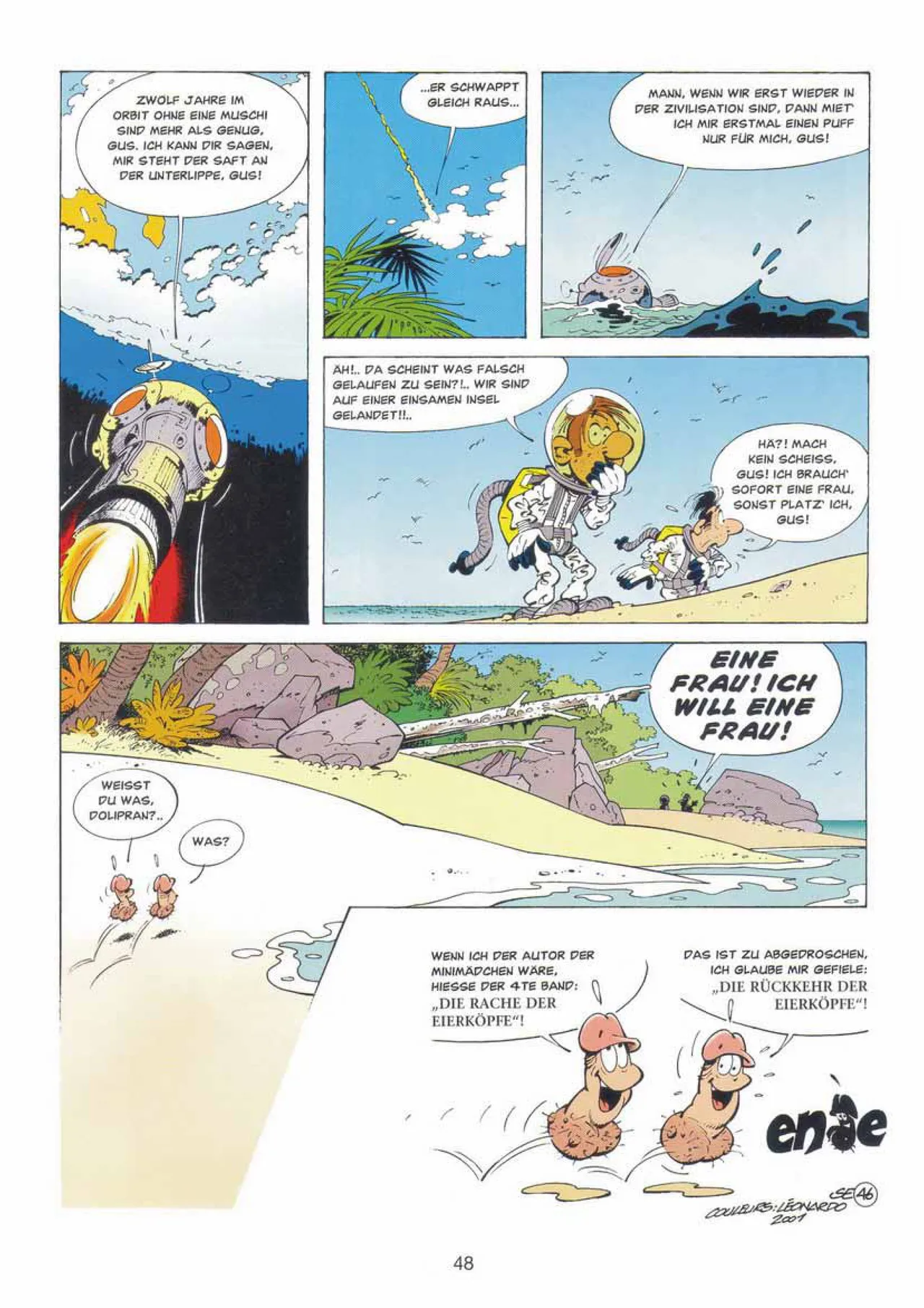Pierre Seron Die Minimadchen 3 - Insel Der Pinsel GER - Image 49