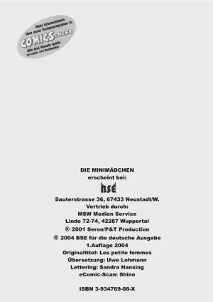 Pierre Seron Die Minimadchen 3 - Insel Der Pinsel GER - Page 3