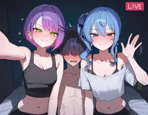 PineApplePizza Sui and Towa
