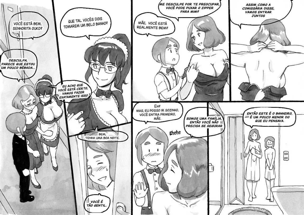 pink-noise Mizuiro Megane Mama-sho Time Dream Express Expresso dos Sonhos da Mamãe Portuguese-BR - Image 13