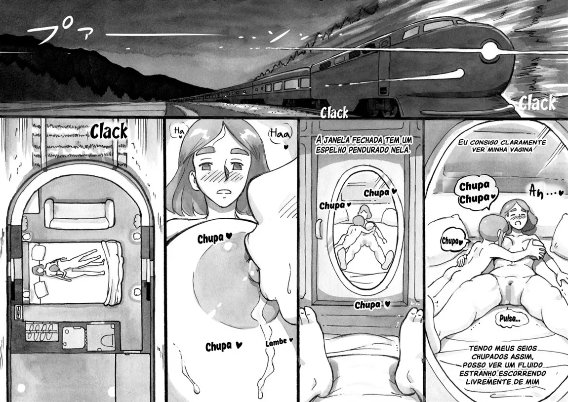 pink-noise Mizuiro Megane Mama-sho Time Dream Express Expresso dos Sonhos da Mamãe Portuguese-BR - Image 27