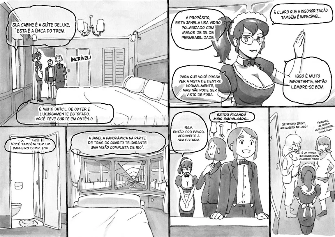 pink-noise Mizuiro Megane Mama-sho Time Dream Express Expresso dos Sonhos da Mamãe Portuguese-BR - Image 7