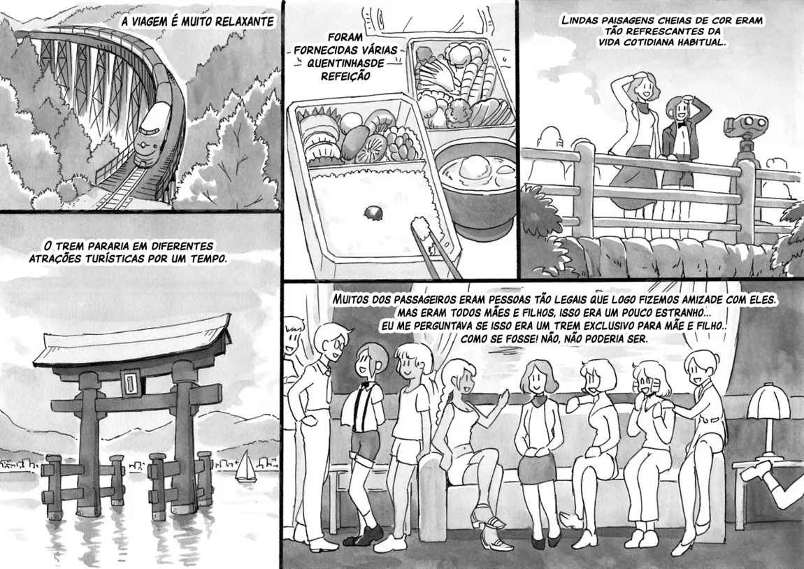 pink-noise Mizuiro Megane Mama-sho Time Dream Express Expresso dos Sonhos da Mamãe Portuguese-BR - Image 9