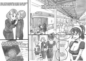 pink-noise Mizuiro Megane Mama-sho Time Dream Express Expresso dos Sonhos da Mamãe Portuguese-BR - Page 5