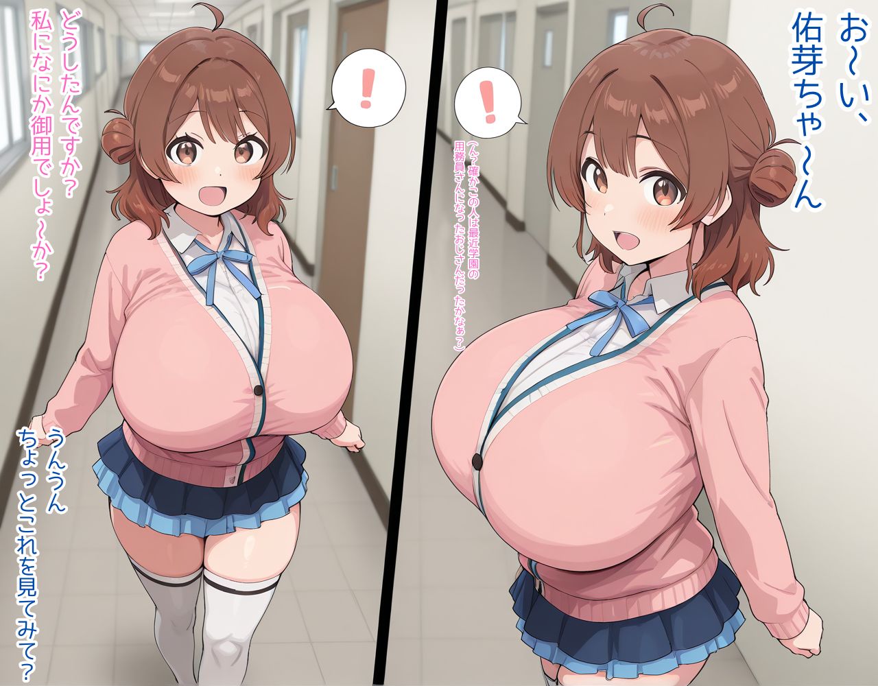pipona 催眠アプリでおじさんをプロデューサーと誤認しちゃう佑芽ちゃん - Image 2