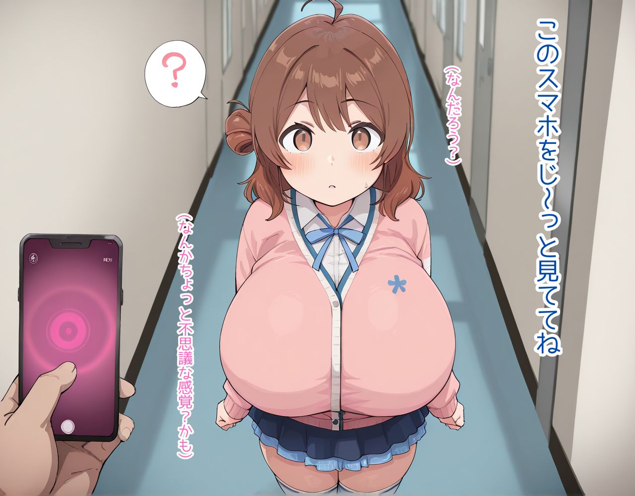 pipona 催眠アプリでおじさんをプロデューサーと誤認しちゃう佑芽ちゃん - Image 3