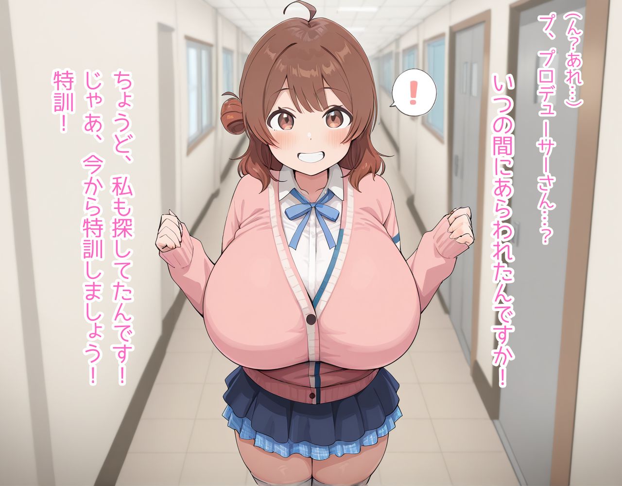 pipona 催眠アプリでおじさんをプロデューサーと誤認しちゃう佑芽ちゃん - Image 5