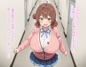 pipona 催眠アプリでおじさんをプロデューサーと誤認しちゃう佑芽ちゃん Thumbnail
