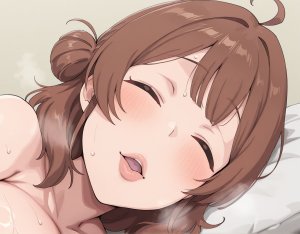 pipona 催眠アプリでおじさんをプロデューサーと誤認しちゃう佑芽ちゃん - Page 53