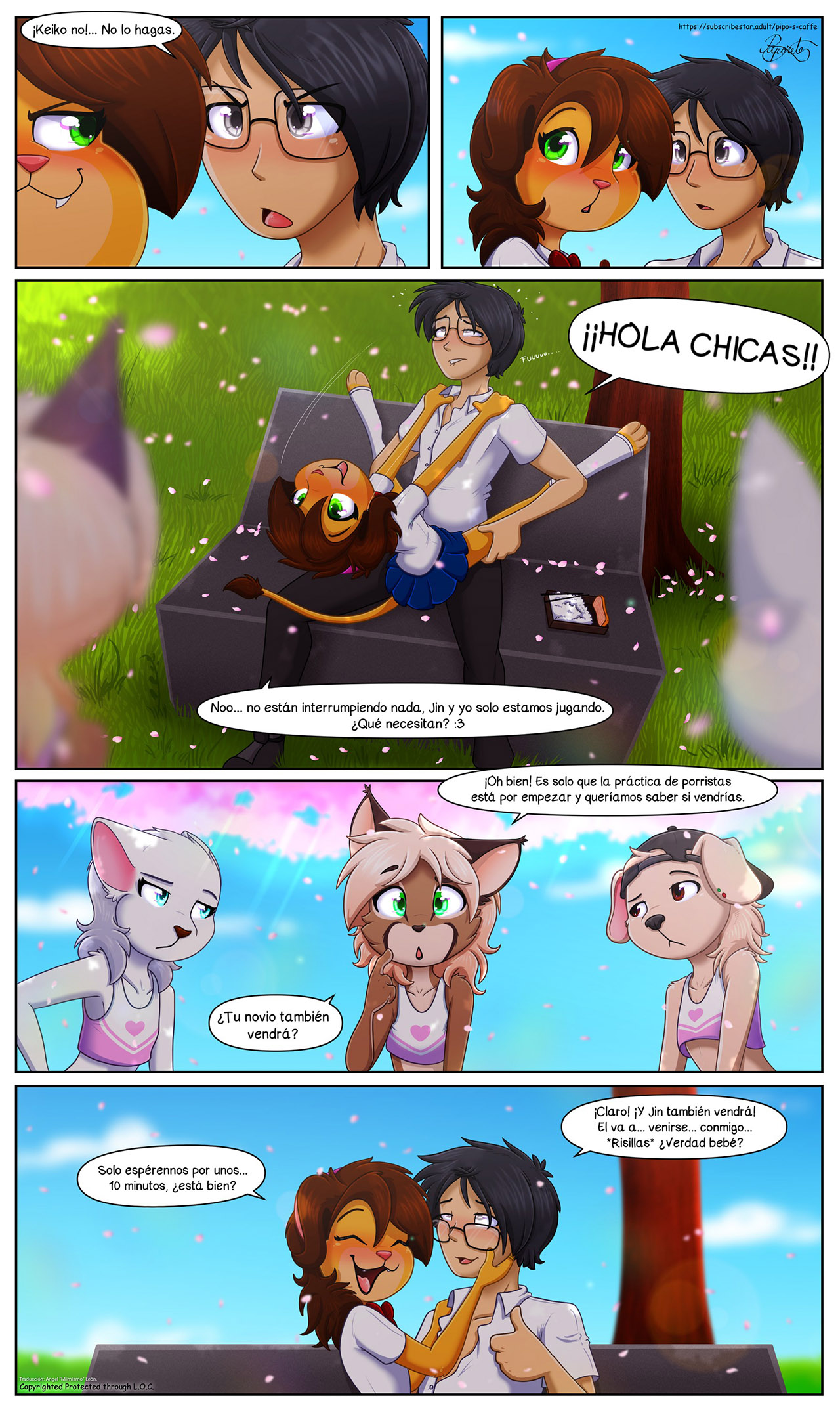 Piporete Keiko y Jin Libro 2 cap. 1 Spanish ongoing - Image 30