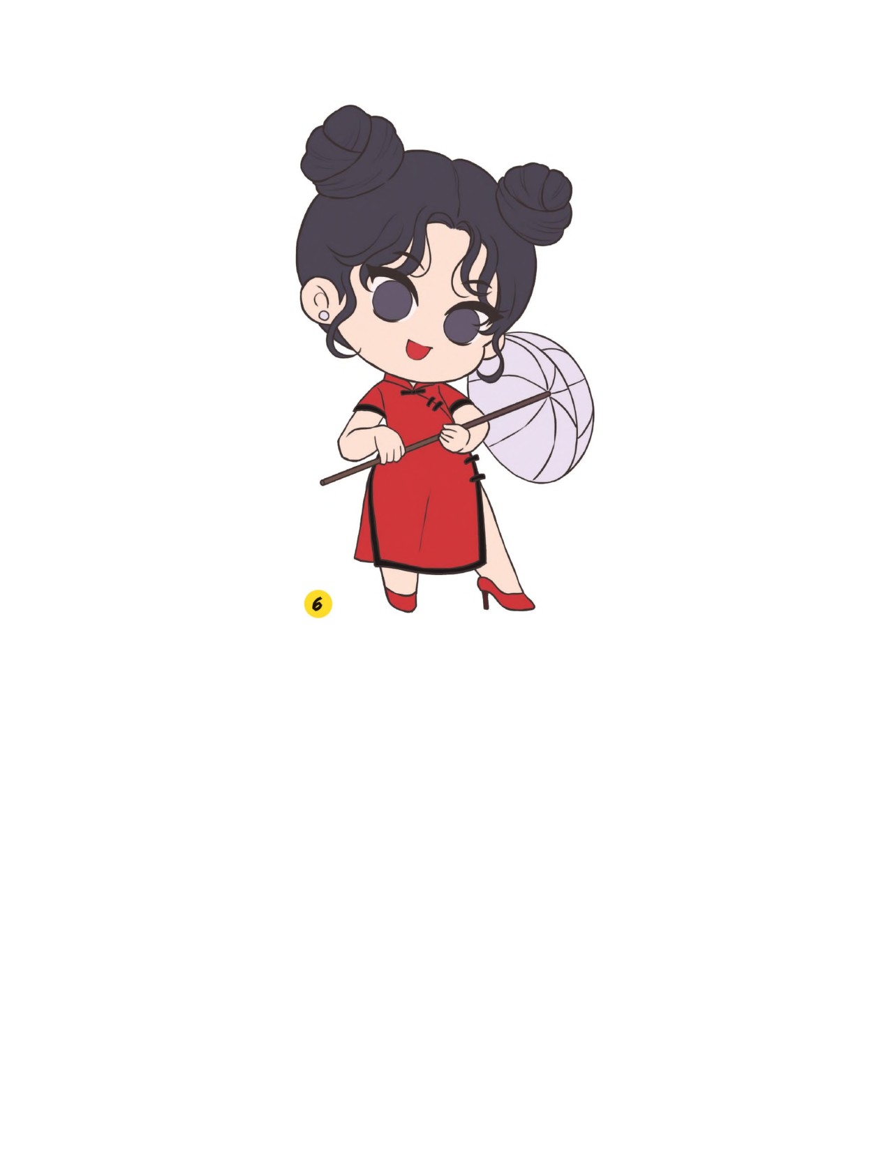 Piuuvy Draw Chibi Style A Beginners Step-by-Step Guide for Drawing Adorable Minis 62 Lessons Basics, Characters, Special Effects English - Image 100