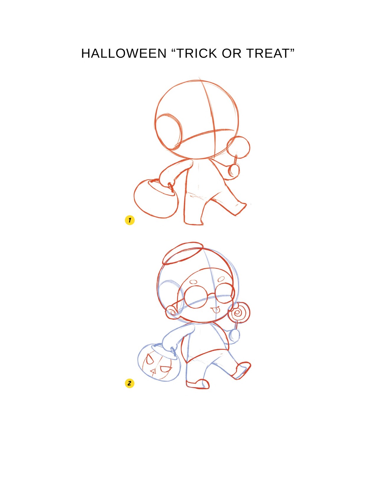 Piuuvy Draw Chibi Style A Beginners Step-by-Step Guide for Drawing Adorable Minis 62 Lessons Basics, Characters, Special Effects English - Image 102
