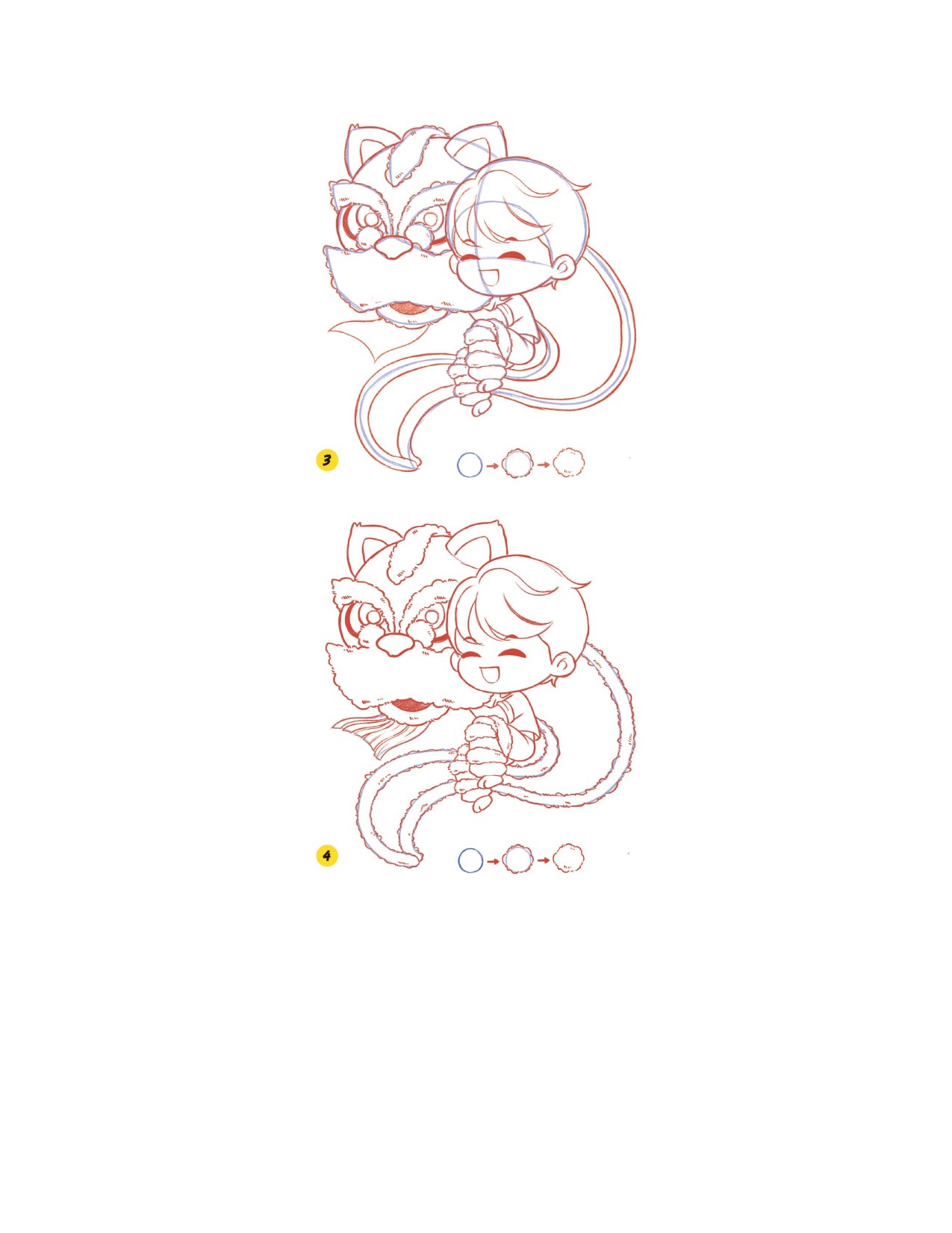 Piuuvy Draw Chibi Style A Beginners Step-by-Step Guide for Drawing Adorable Minis 62 Lessons Basics, Characters, Special Effects English - Image 107