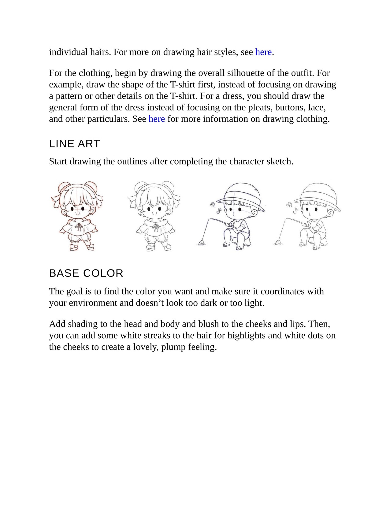 Piuuvy Draw Chibi Style A Beginners Step-by-Step Guide for Drawing Adorable Minis 62 Lessons Basics, Characters, Special Effects English - Image 11