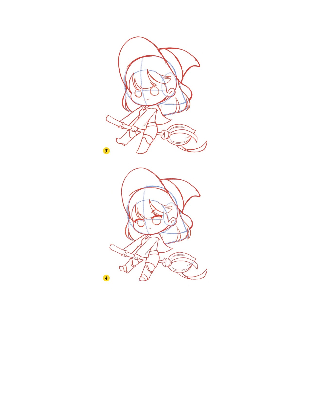 Piuuvy Draw Chibi Style A Beginners Step-by-Step Guide for Drawing Adorable Minis 62 Lessons Basics, Characters, Special Effects English - Image 115