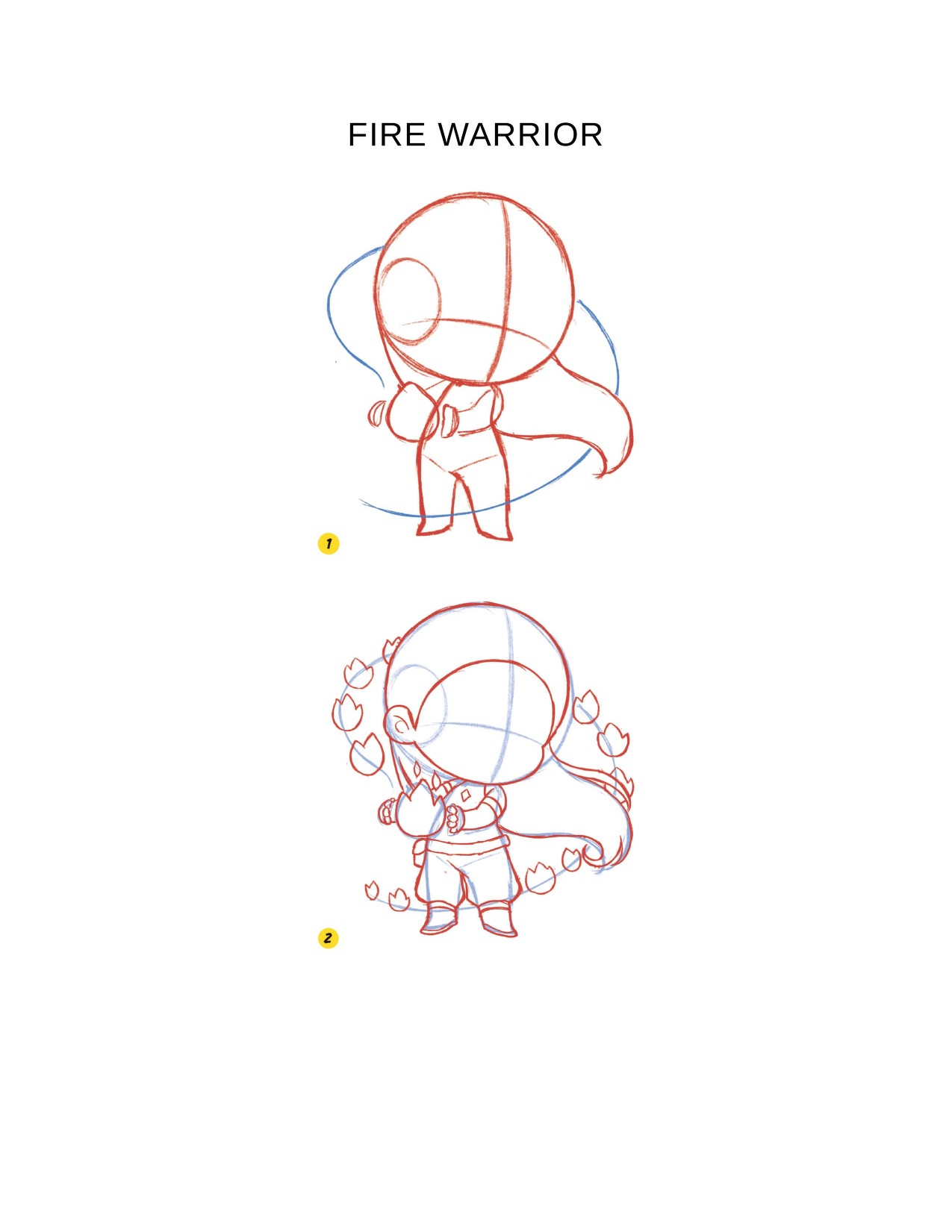 Piuuvy Draw Chibi Style A Beginners Step-by-Step Guide for Drawing Adorable Minis 62 Lessons Basics, Characters, Special Effects English - Image 118
