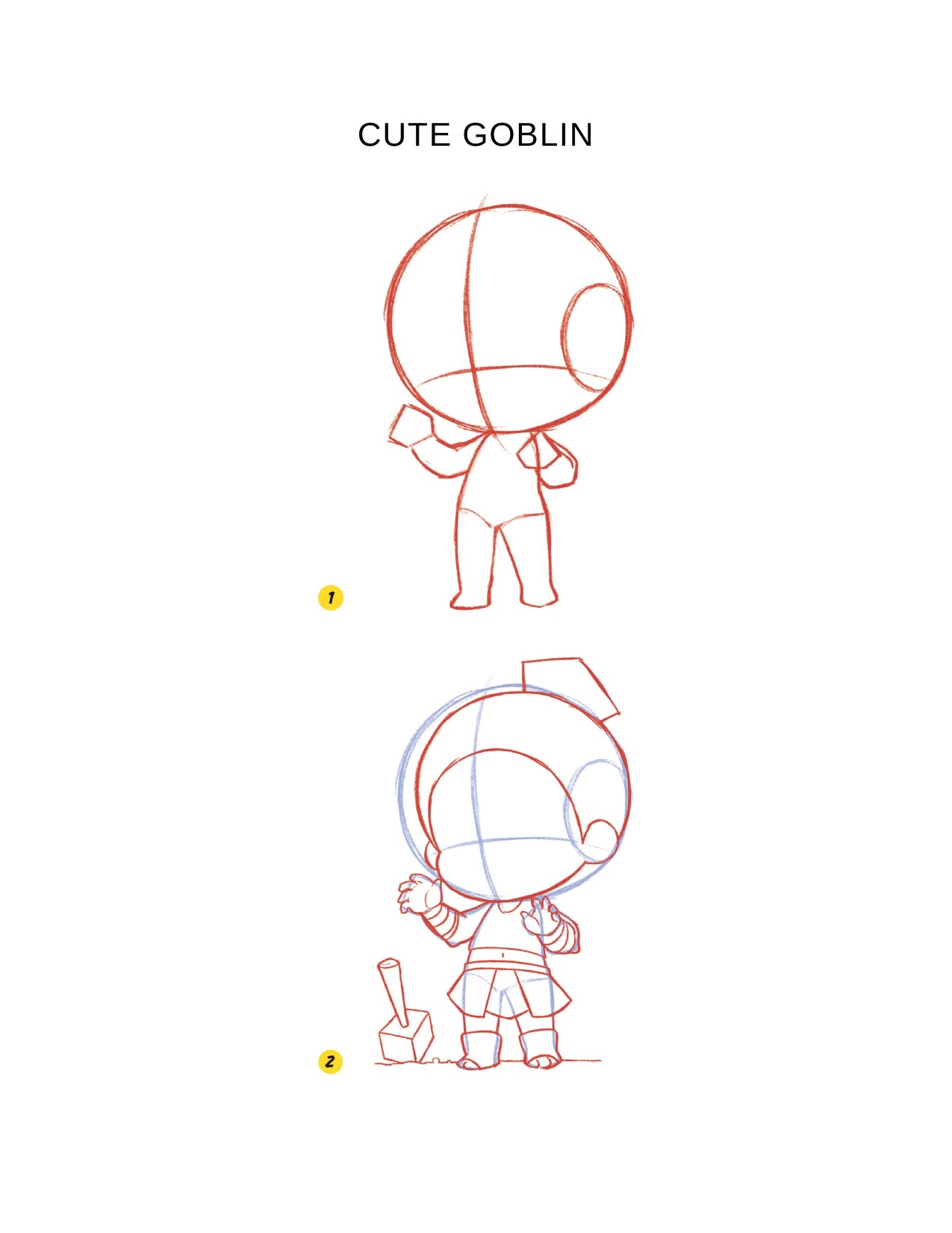 Piuuvy Draw Chibi Style A Beginners Step-by-Step Guide for Drawing Adorable Minis 62 Lessons Basics, Characters, Special Effects English - Image 122