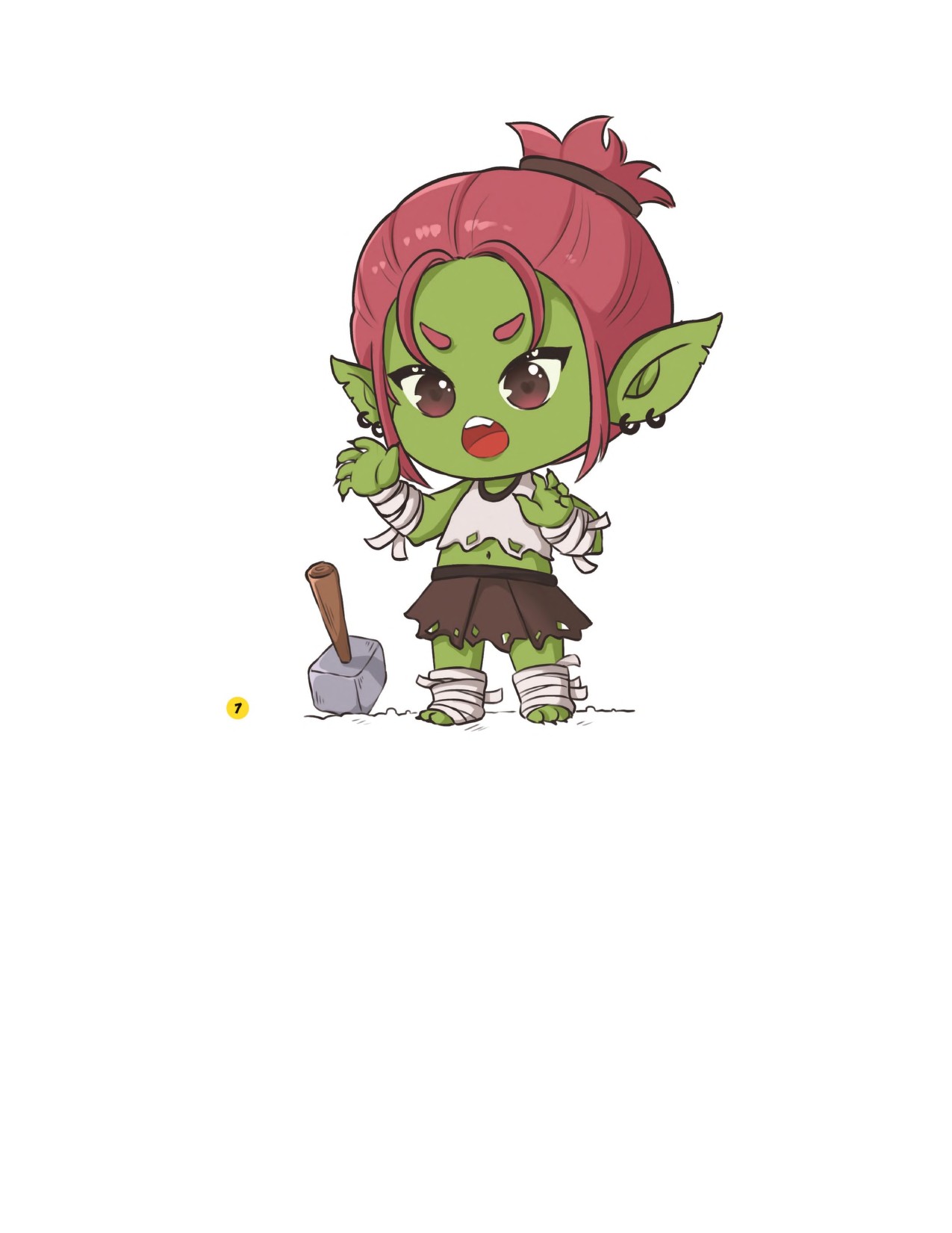 Piuuvy Draw Chibi Style A Beginners Step-by-Step Guide for Drawing Adorable Minis 62 Lessons Basics, Characters, Special Effects English - Image 125