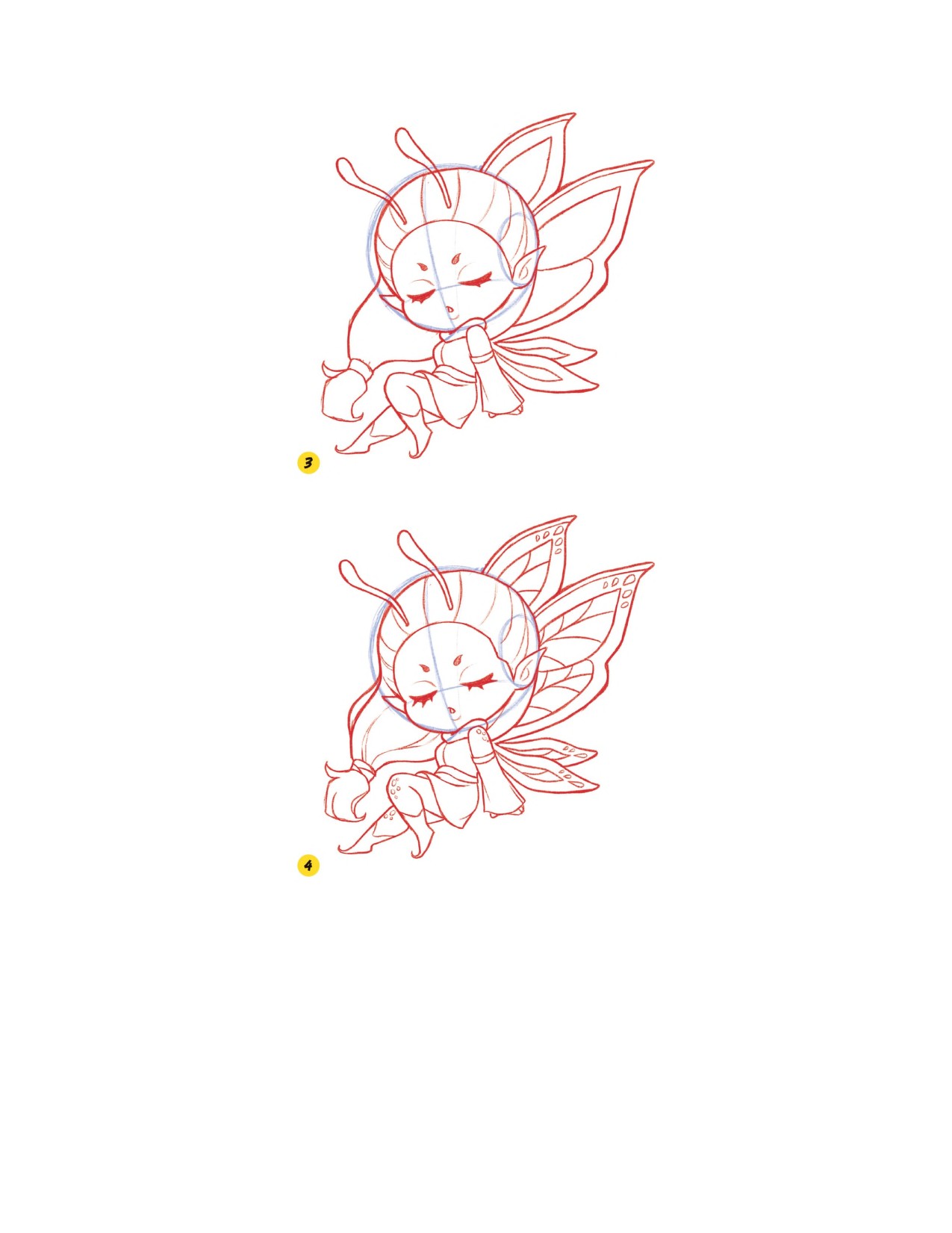 Piuuvy Draw Chibi Style A Beginners Step-by-Step Guide for Drawing Adorable Minis 62 Lessons Basics, Characters, Special Effects English - Image 131