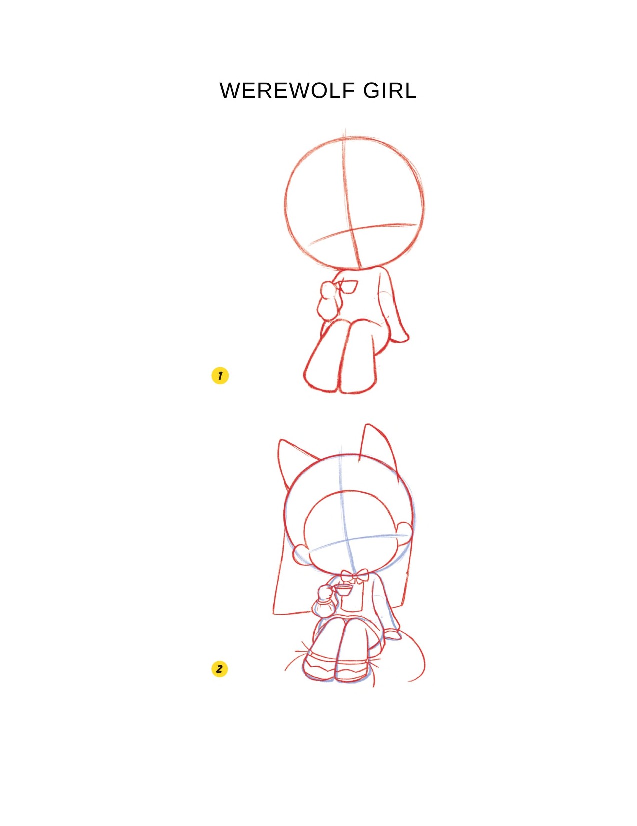 Piuuvy Draw Chibi Style A Beginners Step-by-Step Guide for Drawing Adorable Minis 62 Lessons Basics, Characters, Special Effects English - Image 145