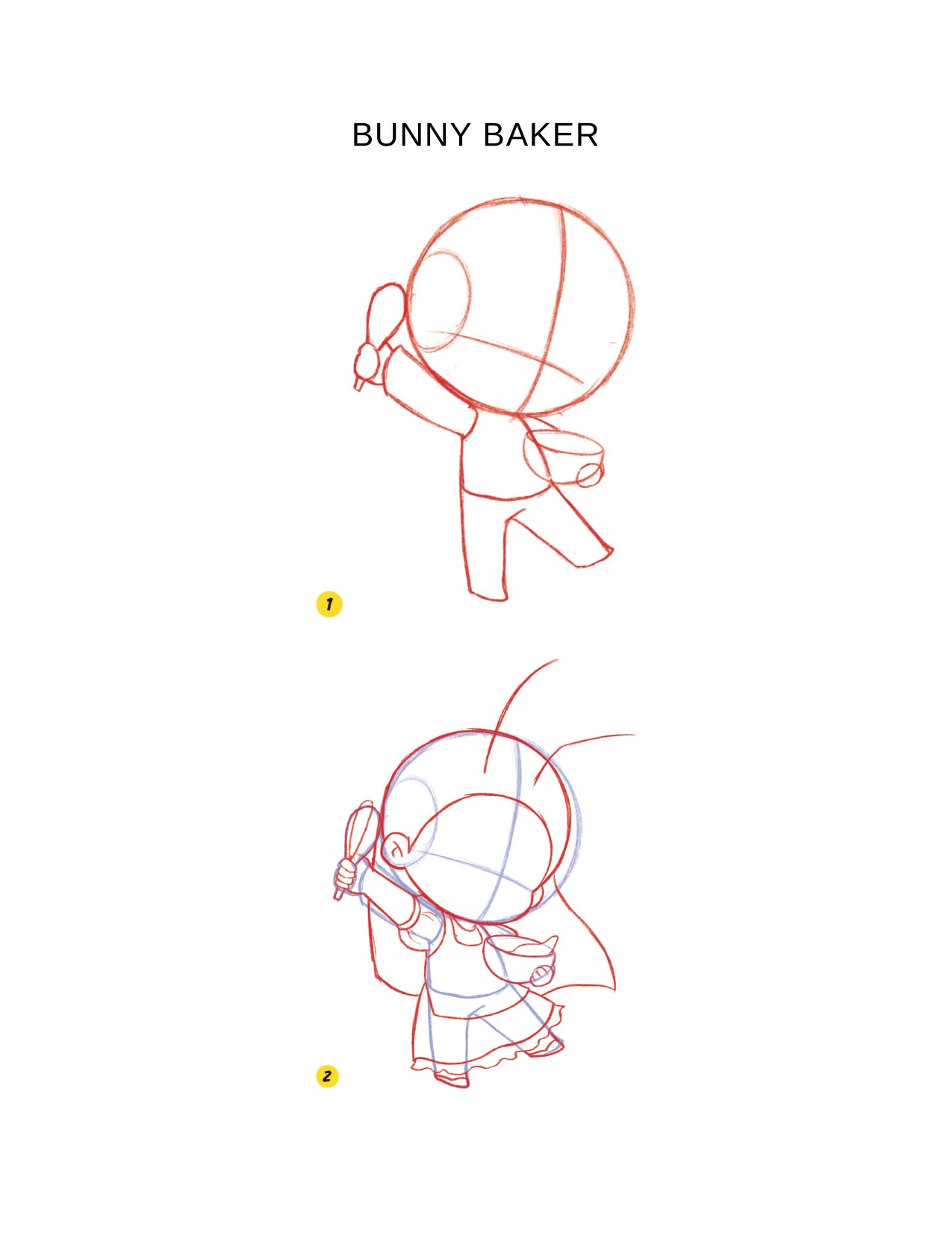 Piuuvy Draw Chibi Style A Beginners Step-by-Step Guide for Drawing Adorable Minis 62 Lessons Basics, Characters, Special Effects English - Image 157
