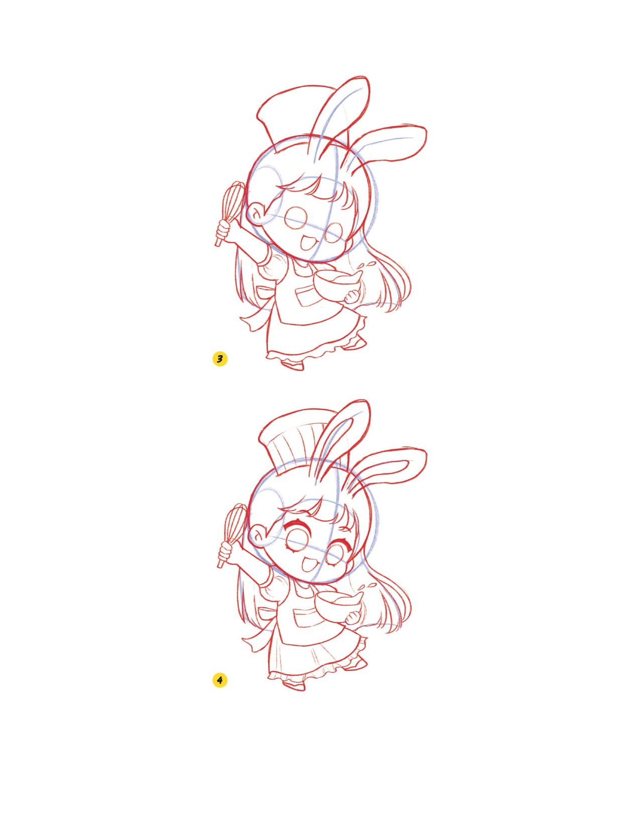 Piuuvy Draw Chibi Style A Beginners Step-by-Step Guide for Drawing Adorable Minis 62 Lessons Basics, Characters, Special Effects English - Image 158