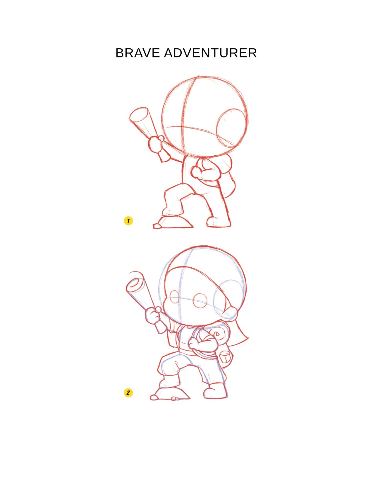 Piuuvy Draw Chibi Style A Beginners Step-by-Step Guide for Drawing Adorable Minis 62 Lessons Basics, Characters, Special Effects English - Image 183
