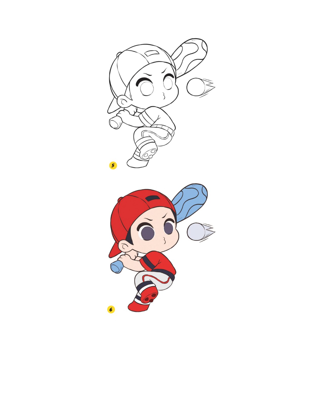 Piuuvy Draw Chibi Style A Beginners Step-by-Step Guide for Drawing Adorable Minis 62 Lessons Basics, Characters, Special Effects English - Image 198