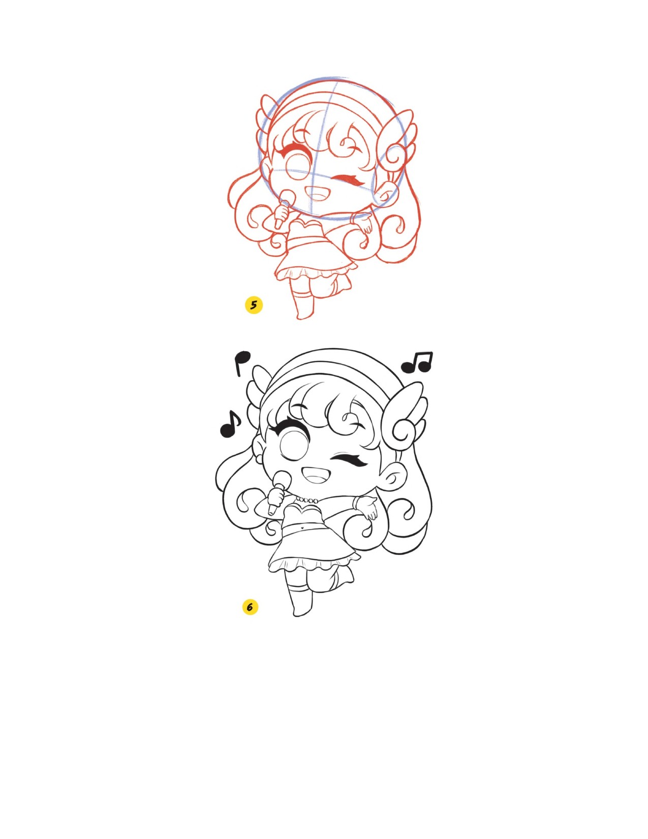Piuuvy Draw Chibi Style A Beginners Step-by-Step Guide for Drawing Adorable Minis 62 Lessons Basics, Characters, Special Effects English - Image 212