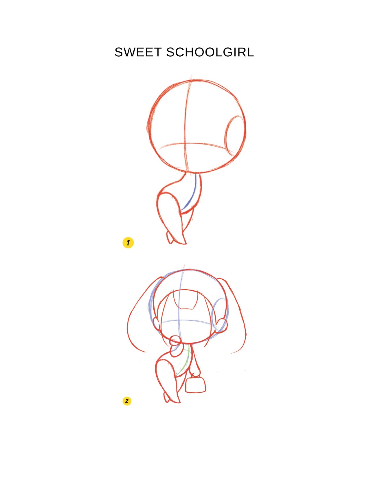 Piuuvy Draw Chibi Style A Beginners Step-by-Step Guide for Drawing Adorable Minis 62 Lessons Basics, Characters, Special Effects English - Image 215