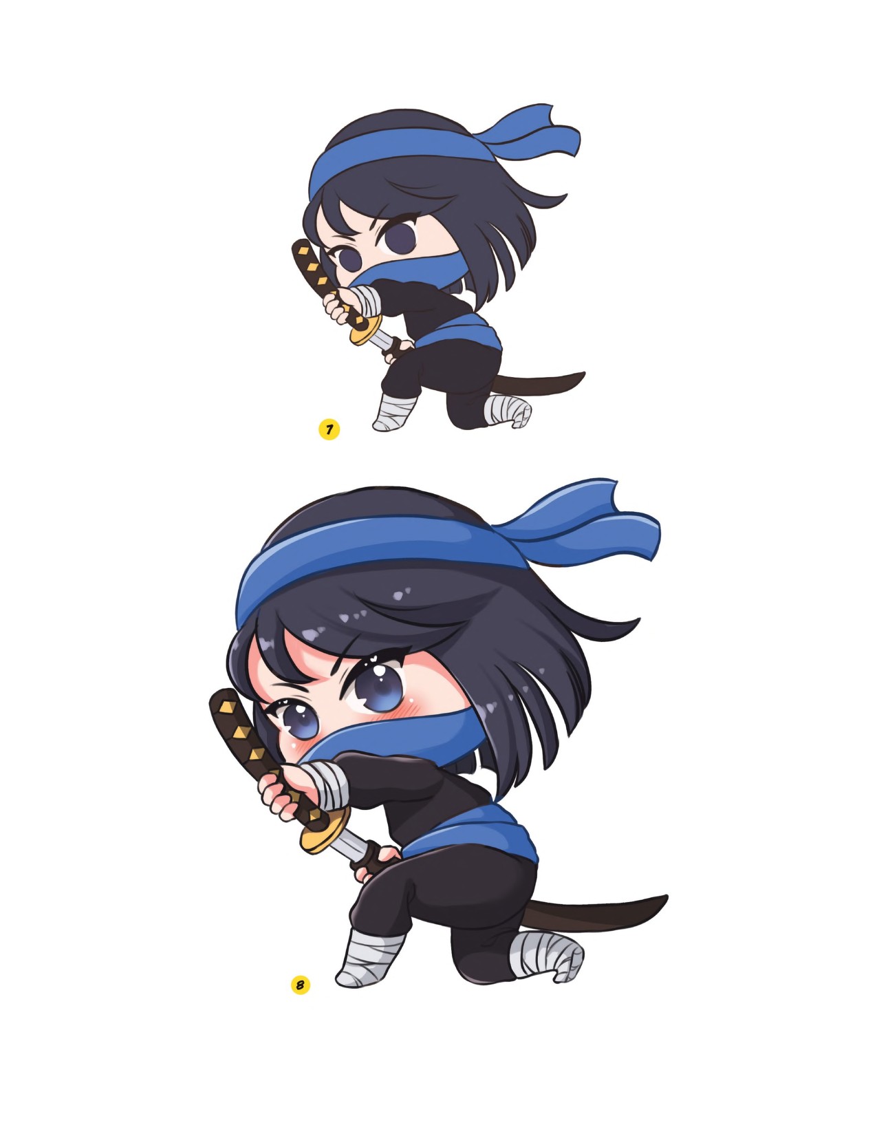 Piuuvy Draw Chibi Style A Beginners Step-by-Step Guide for Drawing Adorable Minis 62 Lessons Basics, Characters, Special Effects English - Image 226