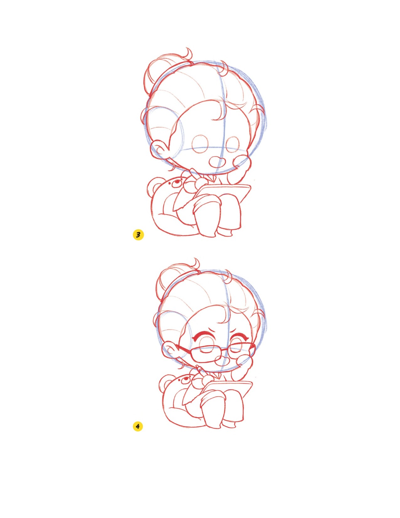 Piuuvy Draw Chibi Style A Beginners Step-by-Step Guide for Drawing Adorable Minis 62 Lessons Basics, Characters, Special Effects English - Image 232
