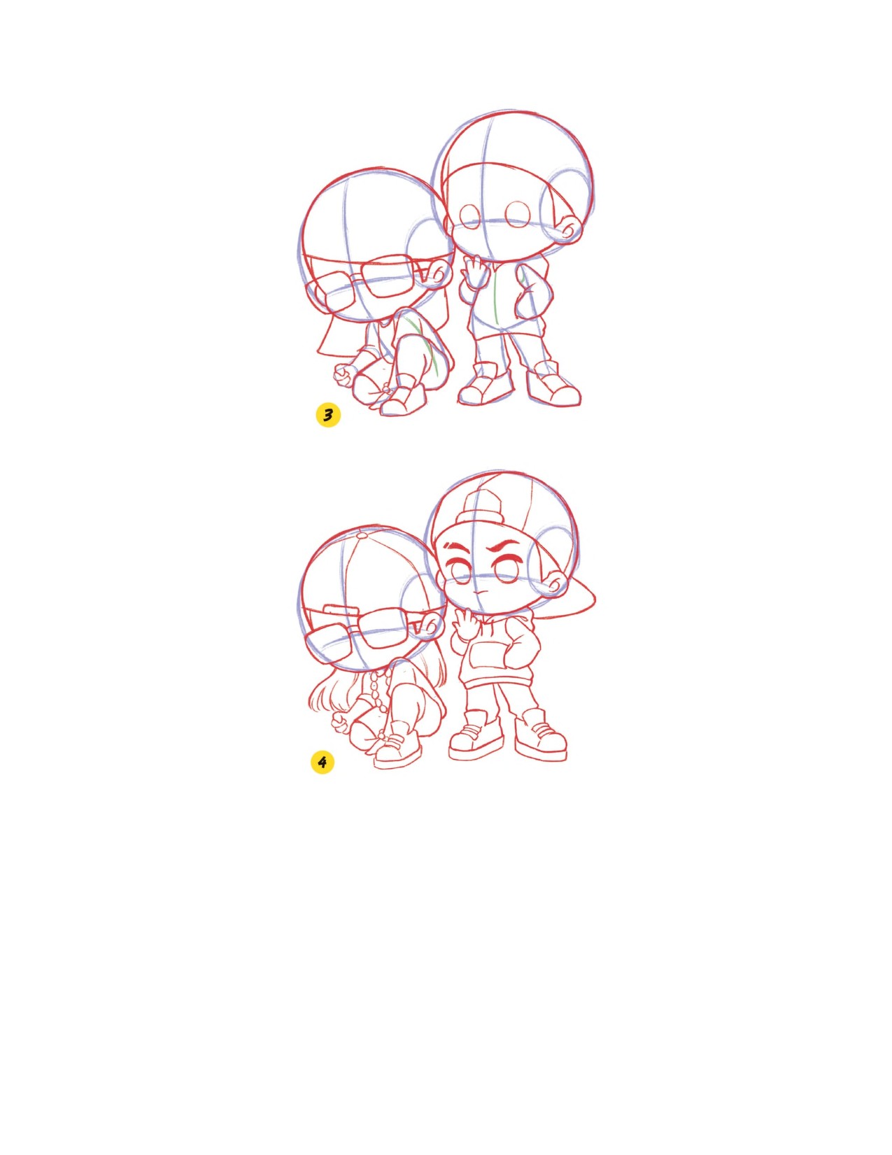 Piuuvy Draw Chibi Style A Beginners Step-by-Step Guide for Drawing Adorable Minis 62 Lessons Basics, Characters, Special Effects English - Image 244