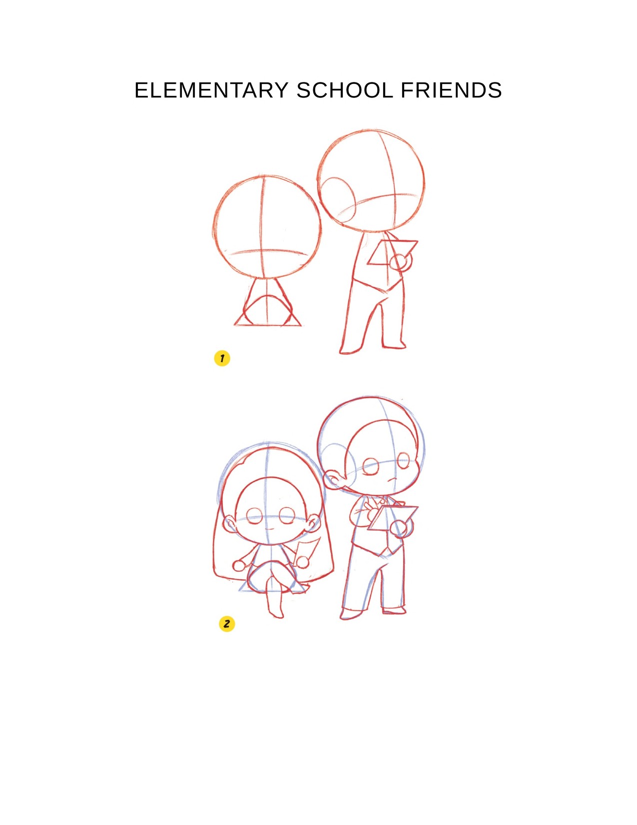 Piuuvy Draw Chibi Style A Beginners Step-by-Step Guide for Drawing Adorable Minis 62 Lessons Basics, Characters, Special Effects English - Image 251