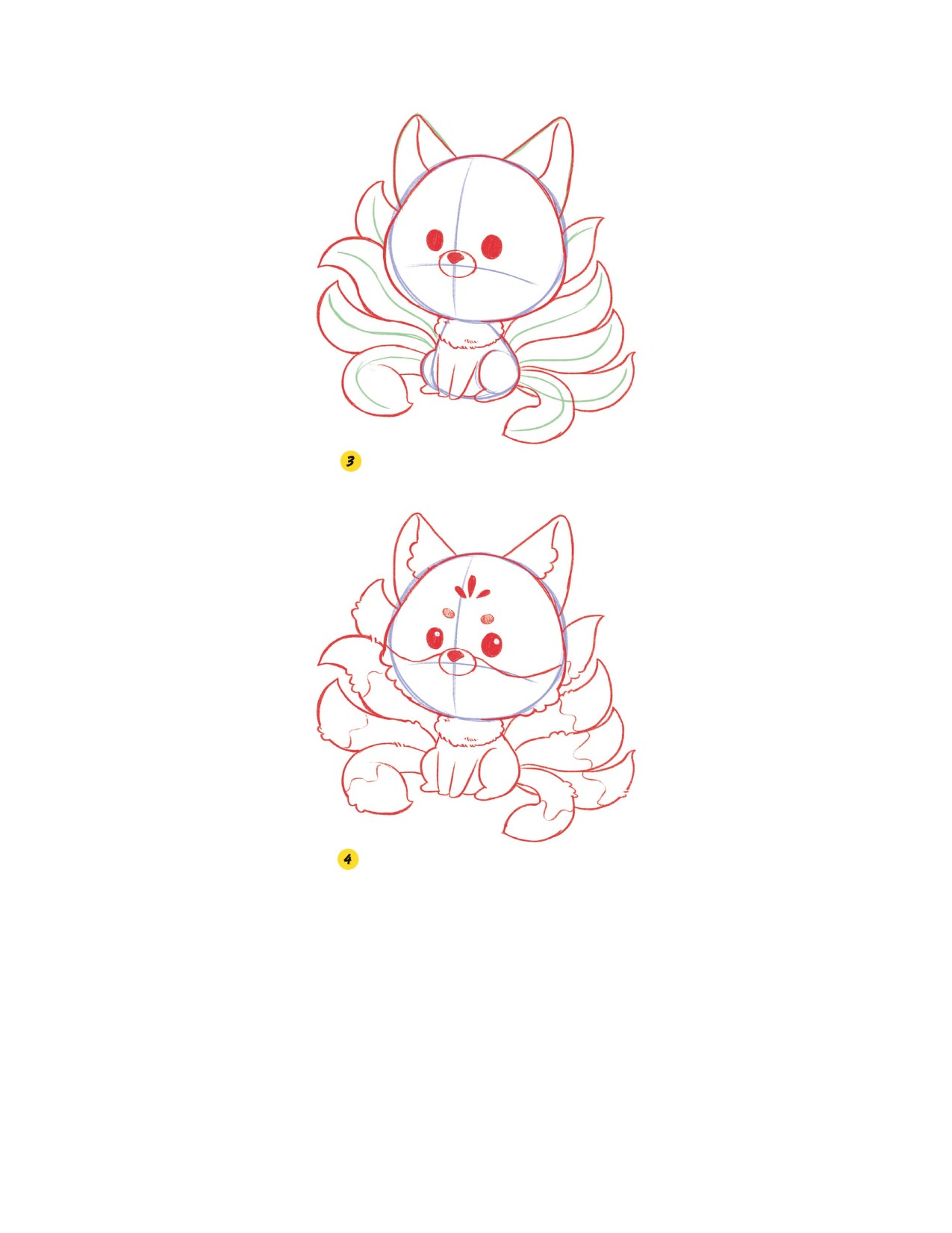 Piuuvy Draw Chibi Style A Beginners Step-by-Step Guide for Drawing Adorable Minis 62 Lessons Basics, Characters, Special Effects English - Image 265