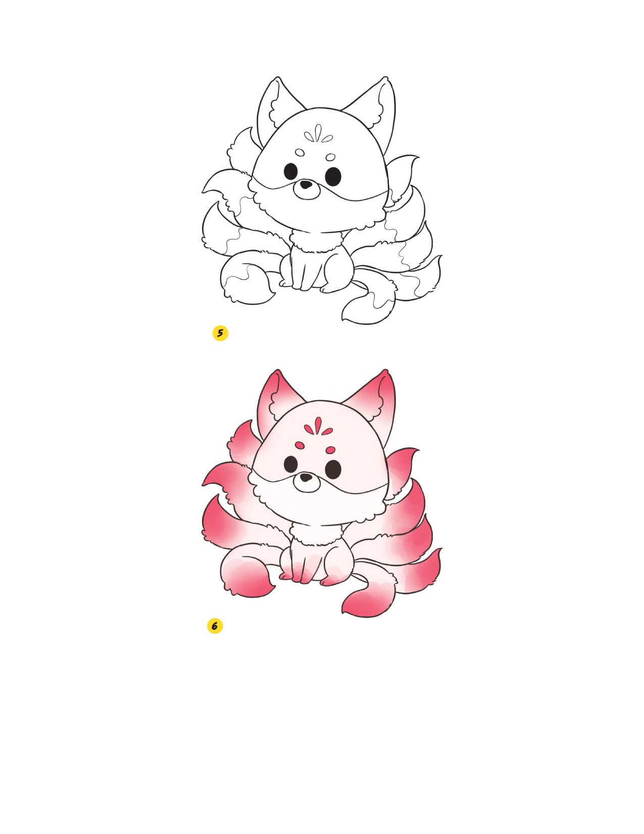 Piuuvy Draw Chibi Style A Beginners Step-by-Step Guide for Drawing Adorable Minis 62 Lessons Basics, Characters, Special Effects English - Image 266