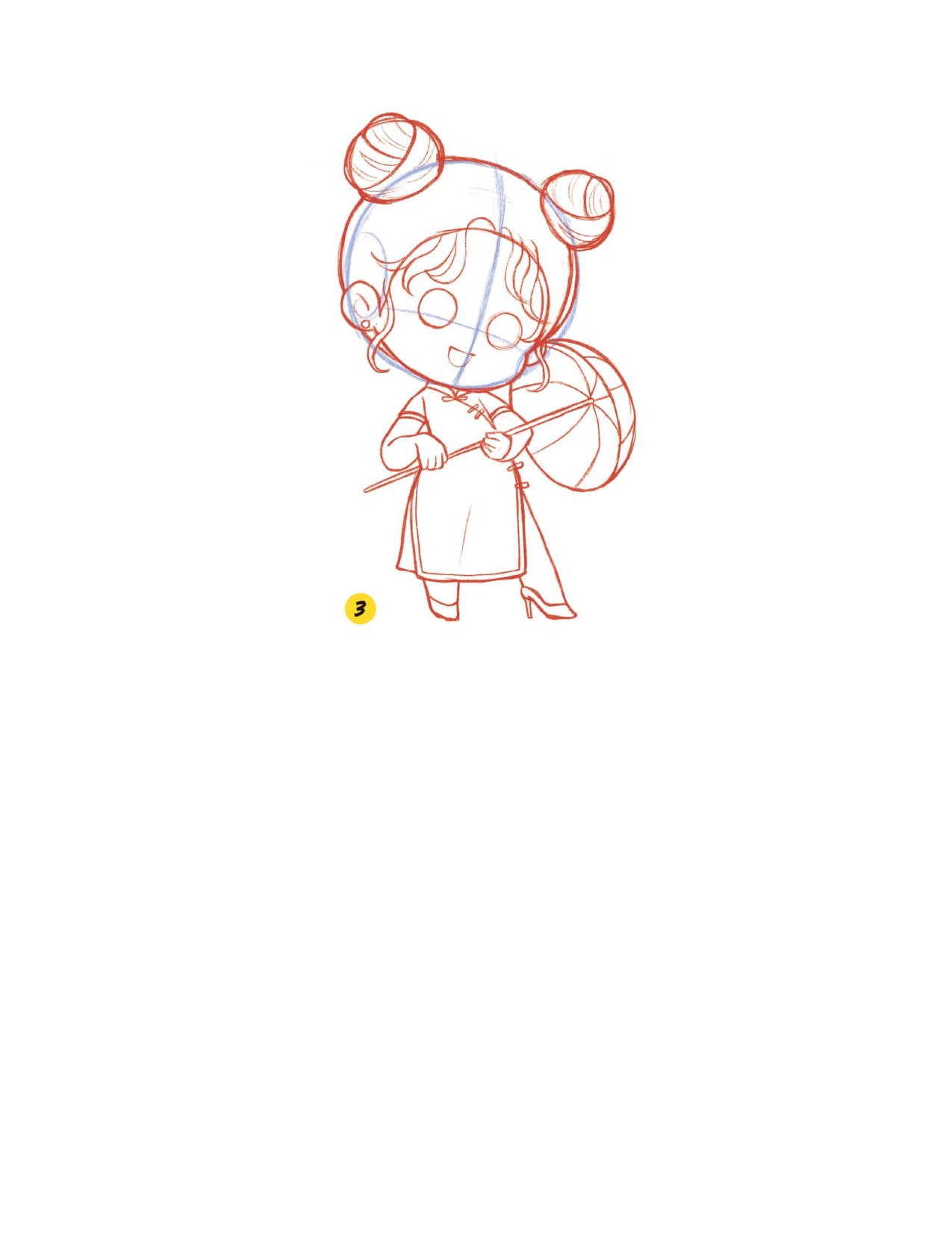Piuuvy Draw Chibi Style A Beginners Step-by-Step Guide for Drawing Adorable Minis 62 Lessons Basics, Characters, Special Effects English - Image 97