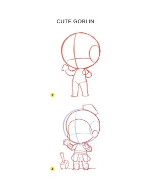 Piuuvy Draw Chibi Style A Beginners Step-by-Step Guide for Drawing Adorable Minis 62 Lessons Basics, Characters, Special Effects English - Page 122