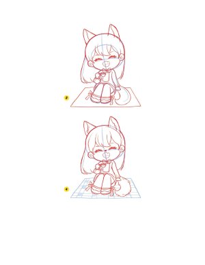 Piuuvy Draw Chibi Style A Beginners Step-by-Step Guide for Drawing Adorable Minis 62 Lessons Basics, Characters, Special Effects English - Page 146