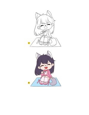 Piuuvy Draw Chibi Style A Beginners Step-by-Step Guide for Drawing Adorable Minis 62 Lessons Basics, Characters, Special Effects English - Page 147