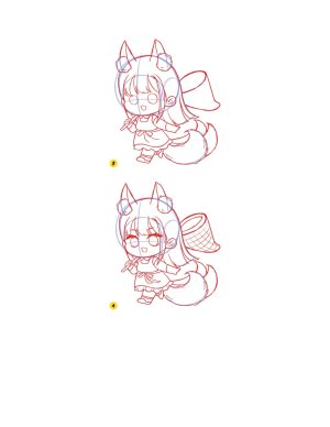 Piuuvy Draw Chibi Style A Beginners Step-by-Step Guide for Drawing Adorable Minis 62 Lessons Basics, Characters, Special Effects English - Page 150