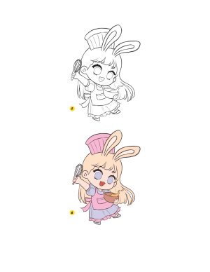Piuuvy Draw Chibi Style A Beginners Step-by-Step Guide for Drawing Adorable Minis 62 Lessons Basics, Characters, Special Effects English - Page 159